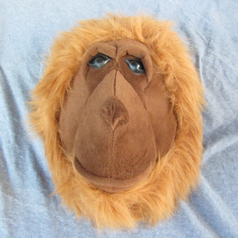3 for $55 - plush orangutan ape wall hanging beverly hills teddy bear co (w2850)